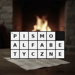 Hasło krzyżówkowe pismo w którym każdy znak odpowiada jednej głosce - pismo alfabetyczne – rozwiązanie, synonimy, podpowiedzi i definicje krzyżówkowe